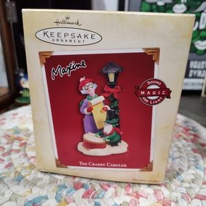 Hallmark Keepsake Ornament Maxine The Crabby Caroler